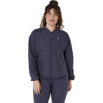 Abbigliamento ASICS ASICS Nagino Run Giacca Da Corsa Donna-Grigio-blu,Blu