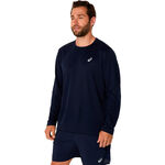 Abbigliamento ASICS ASICS Core Manica lunga Uomini - blu, 