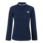 Abbigliamento Tecnifibre Tecnifibre Polar Quarter Zip Manica Lunga Donna-Blu Scuro
