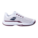 Scarpe da tennis Babolat Babolat Jet Tere 2 AC Scarpa Per Tutte Le Superfici Uomini-Bianco,Rosso Scuro