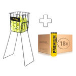 Pallina pressurizzata Tennis-Point Tennis-Point Premium Tubo Da 4