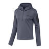 Own The Run Winter Half-Zip Camicia Da Corsa Donna-Viola