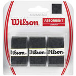 Overgrip Wilson Wilson Advantage Overgrip Confezione Da 3-Nero