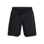Abbigliamento Under Armour Under Armour Launch 5 Inch 2-in-1 Pantaloncini Uomini-Nero