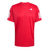 Club 3Stripes Tee Maglietta - rosso, bianco