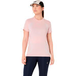 Abbigliamento ASICS ASICS Road Seamless Camicia da corsa Donna-rosa, rosa