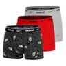 Everyday Cotton Stretch Boxer Confezione Da 3 Uomini-Rosso Chiaro,Grigio Chiaro