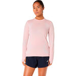 Abbigliamento ASICS ASICS Road Seamless Camicia da corsa Donna-rosa, rosso