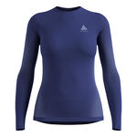 Abbigliamento Odlo Odlo Performance WarmCrew Manica lunga Donna-blu