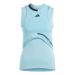 Abbigliamento adidas adidas Match Pro Canottiera Donna-Blu Chiaro,Multicolore