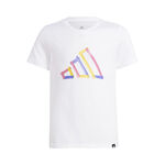 Abbigliamento adidas adidas Graphic Maglietta Bambini-Bianco,Multicolore