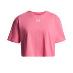 Abbigliamento Under Armour Under Armour Rival Maglietta Ragazze-rosa