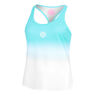 Crew Gradiant Canottiera Donna-Turchese,Bianco