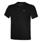 Abbigliamento Lacoste Lacoste Tennis Maglietta Uomini-Nero,Verde