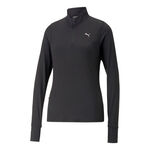 Puma Puma Run Favorite 1/4 Zip Top Da Corsa Donna-Nero