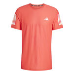 Abbigliamento adidas adidas Own the Run Camicia da corsa Uomini-corallo