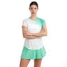 Crew Fade 2.0 Maglietta Donna-verde, bianco