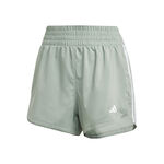 Abbigliamento adidas adidas Pacer Woven High-Rise Pantaloncini Donna-Salvia,Bianco