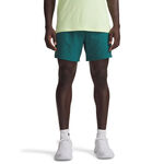 Abbigliamento Under Armour Under Armour Vansih Woven 6in Pantaloncini Uomini-verde, nero opaco
