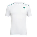 Abbigliamento da tennis Diadora Diadora Court Maglietta Uomini-bianco