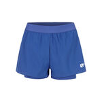 Abbigliamento Racket Roots Racket Roots Teamline 2in1 Pantaloncino Attillato Donna-Blu
