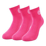 Abbigliamento BIDI BADU BIDI BADU Gila Ankle Tech Calzini Sportivi Confezione Da 3-Rosa,Bianco