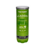 Palline da tennis Tretorn Tretorn Academy Green Tubo Da 3