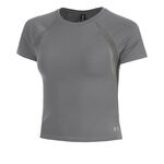 Abbigliamento Under Armour Under Armour Motion Mesh Maglietta Donna-verde, grigio