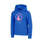 Abbigliamento da tennis Quiet Please Quiet Please Crushaseline Logo Felpa con cappuccio Ragazze-blu, rosa