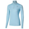 Core Impulse Half Zip Camicia da corsa Donna-blu chiaro
