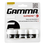 Overgrip Gamma Gamma Supreme Confezione Da 3-Bianco
