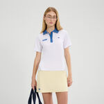 Abbigliamento Ellesse Ellesse Di Lepre Polo Donna-Bianco,Blu