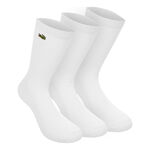 Abbigliamento Lacoste Lacoste Performance Core Calzini Da Tennis Confezione Da 3-Bianco
