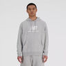 French Terry Logo Hoodie Felpa Con Cappuccio Uomini-Grigio