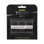Accessori Tennis-Point Tennis-Point Tour Tacky Confezione da 3 - nero