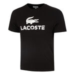 Abbigliamento Lacoste Lacoste Urban Print Maglietta Uomini-Nero