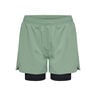 Dallas Shorts 2in1 Pantaloncini Donna-Verde