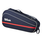 Wilson Wilson Team Borsa Per Racchetta Da 3-Blu Scuro