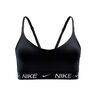 Dri-Fit INDY LGT Support Reggiseni sportivi Donna-nero, nero