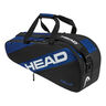Team Racquet Bag M Borsa Per Racchetta Da 6-Nero,Blu