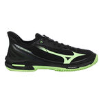 Mizuno Mizuno WAVE EXCEED TOUR 7 PADEL Scarpa da padel Uomini-nero, verde neon