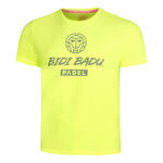 Abbigliamento BIDI BADU BIDI BADU Beach Spirit Logo Chill Maglietta Uomini-Giallo Neon