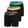 Ultra Comfort Boxer Confezione Da 3 Uomini-Nero,Multicolore