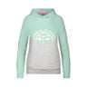 Olisa Lifestyle Felpa con cappuccio Ragazze - mint, crema