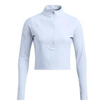 Abbigliamento Under Armour Under Armour Launch Elite Half Zip Camicia Da Corsa Donna-Blu