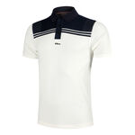 Abbigliamento Wilson Wilson All Seasons Polo Uomini-Blu Scuro,Crema