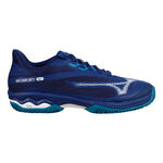 Scarpe da tennis Mizuno Mizuno Wave Exceed Light 2 Scarpa per terra rossa Uomini - blu, bianco