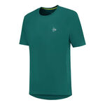 Abbigliamento Dunlop Dunlop Club Crew Maglietta Uomini-Verde Scuro