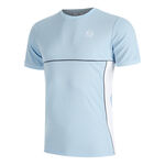 Abbigliamento Sergio Tacchini Sergio Tacchini Deriva Maglietta Uomini - blu chiaro, bianco