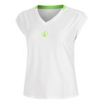 Abbigliamento Quiet Please Quiet Please Wild Volley Maglietta Donna-Bianco,Verde Neon
